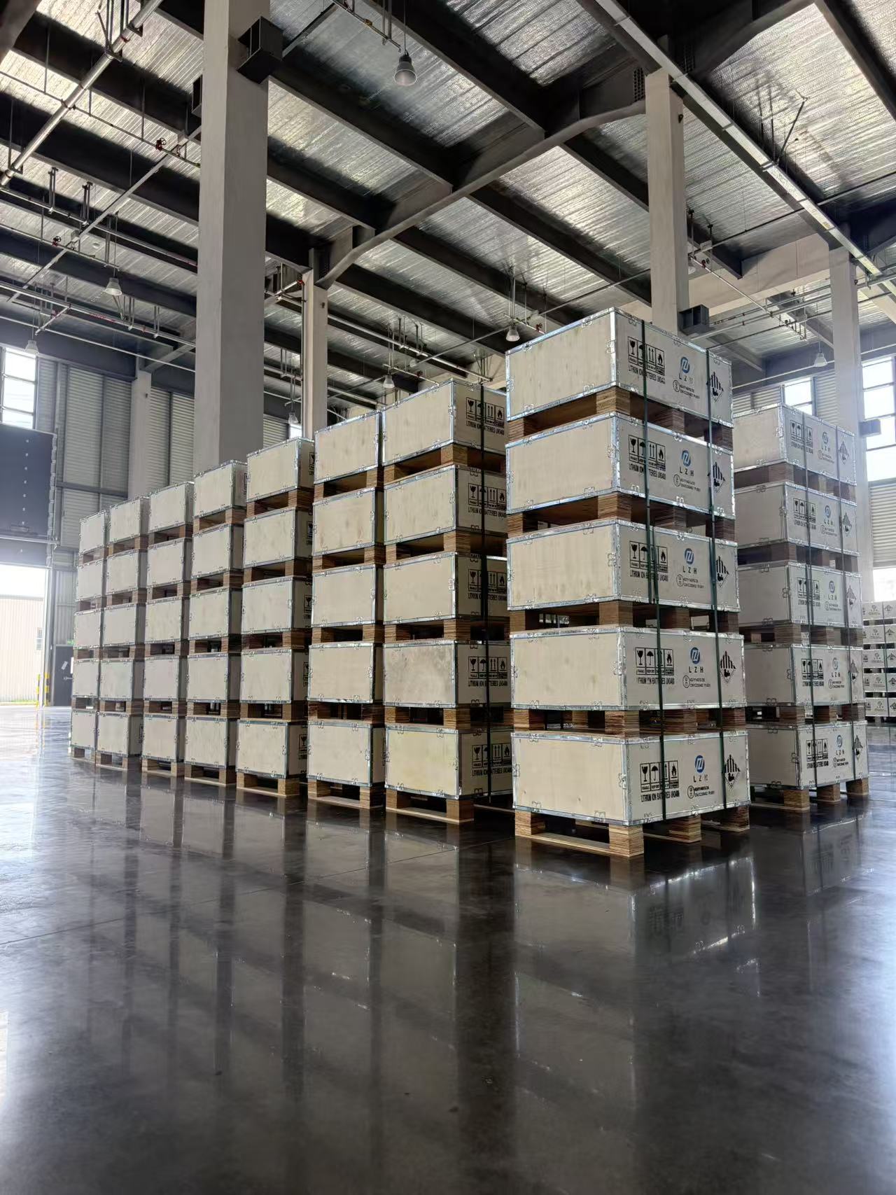 Packed energy storage systems